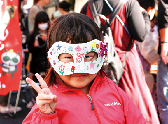 仮面デコレーション